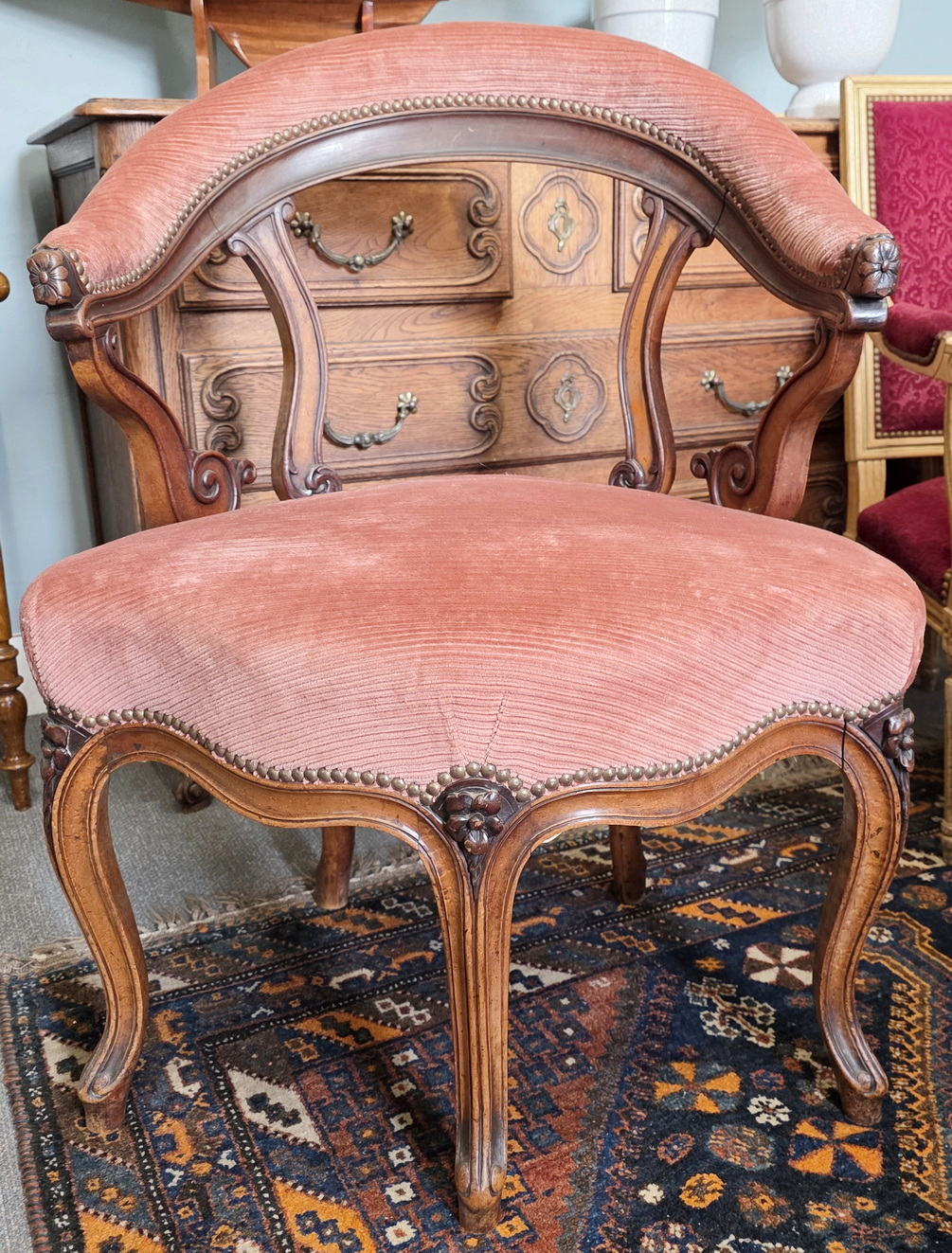 A French Louis XV Desk Armchair